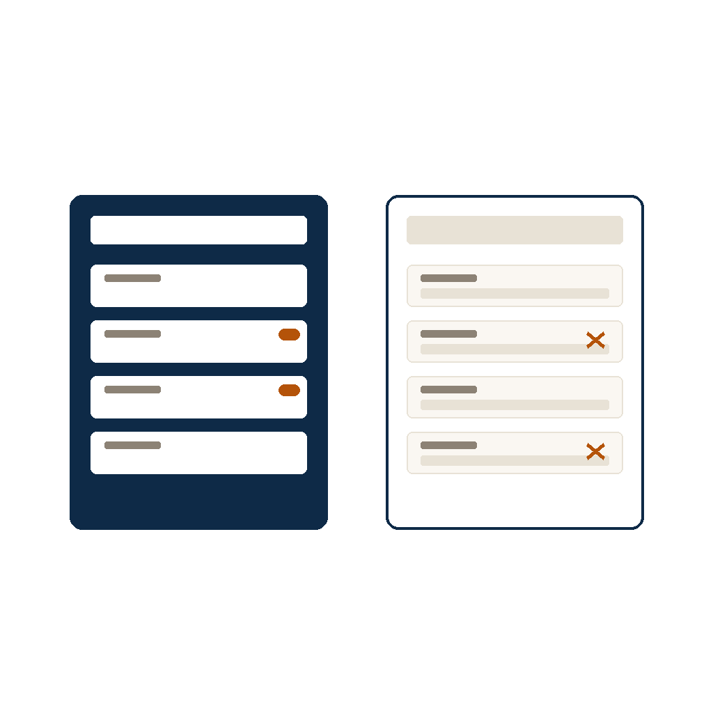 Smith AI virtual receptionist vs DeskMD healthcare-specific comparison illustration